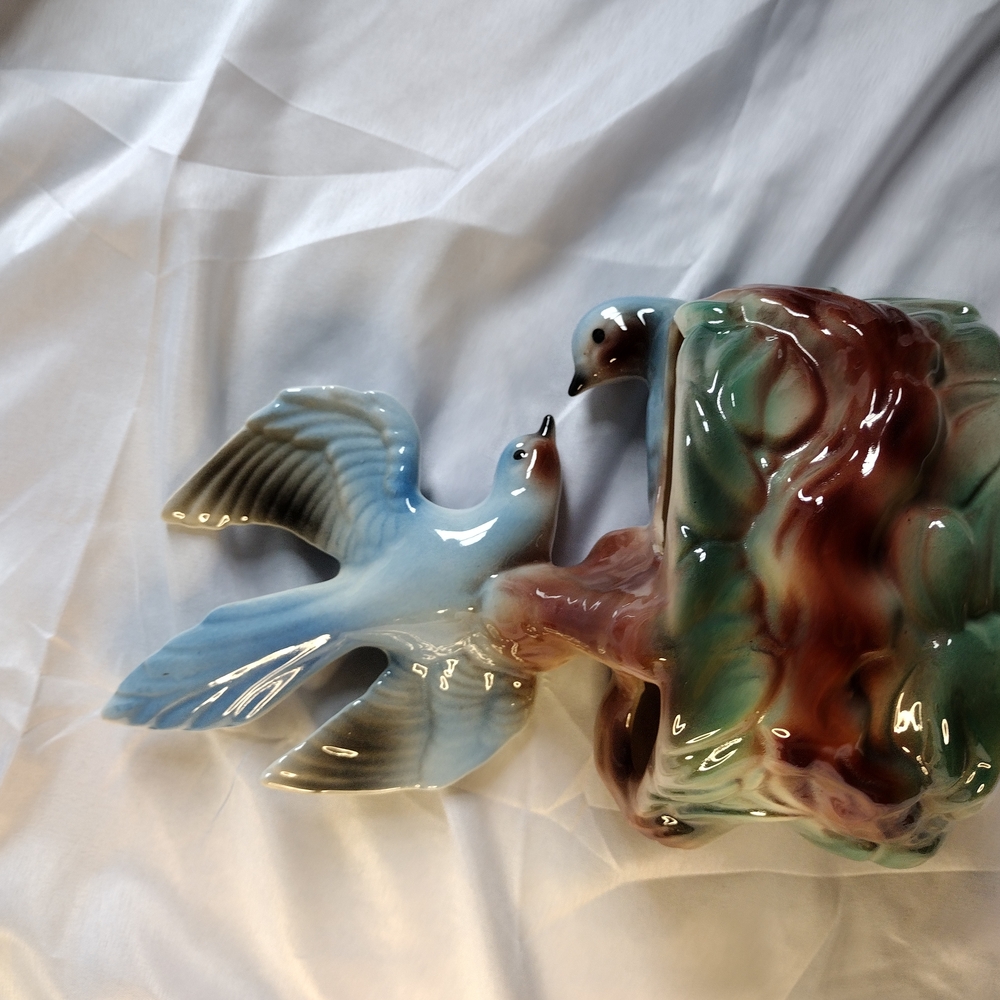 Ceramic Bird Art Sculpture